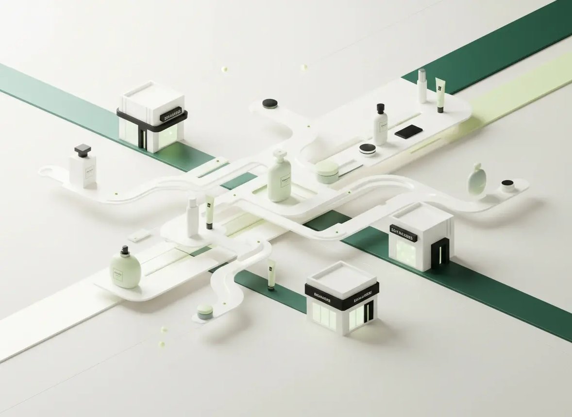 Firefly_A futuristic, light, high-resolution illustration representing a unified digital plat 408470